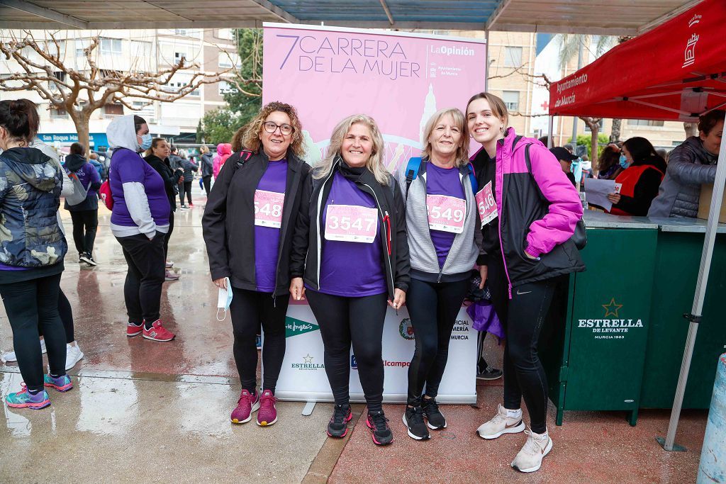 Carrera de la Mujer Murcia 2022: las participantes posan en el photocall