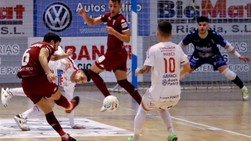 El Córdoba Futsal empata en Noia con el mono de trabajo (1-1)