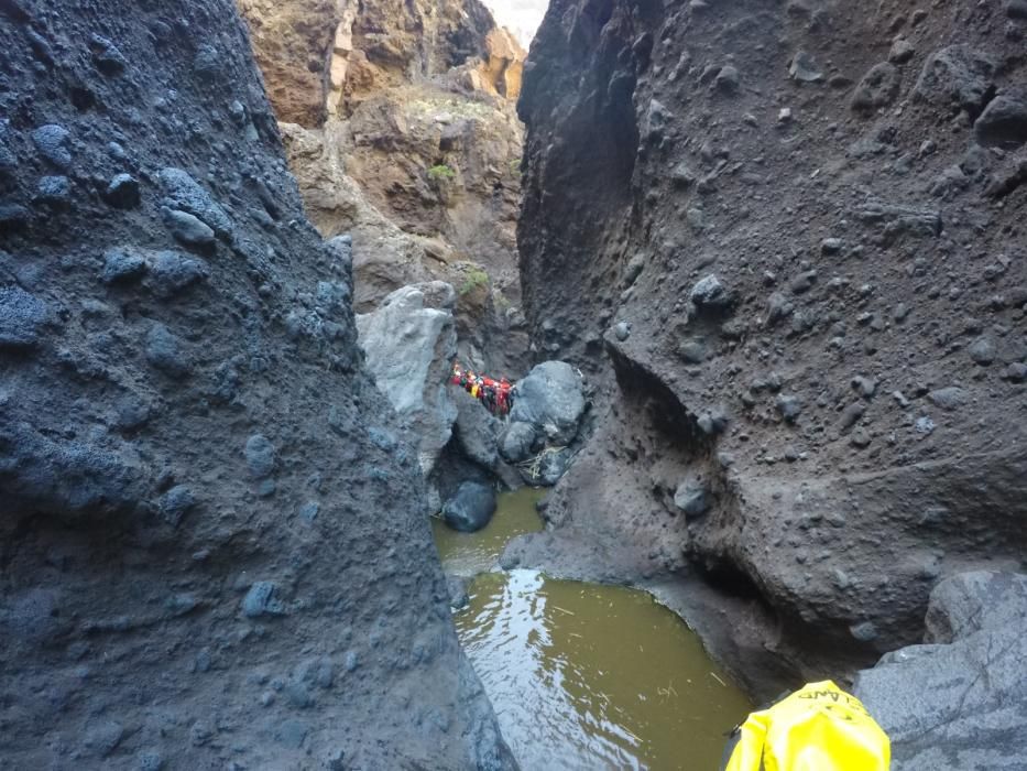 Complicado y peligroso rescate de más de 24 horas