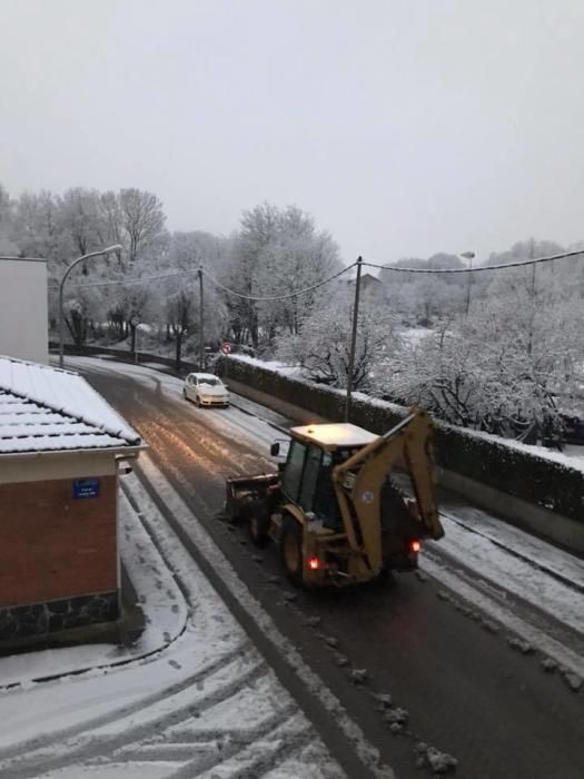 Nevades a Girona