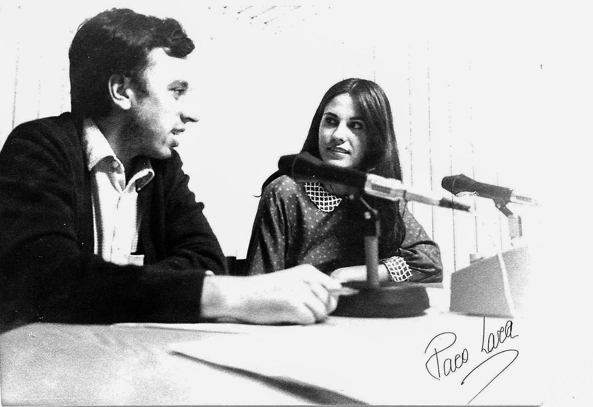 Joan Serra y Concha García Campoy.
