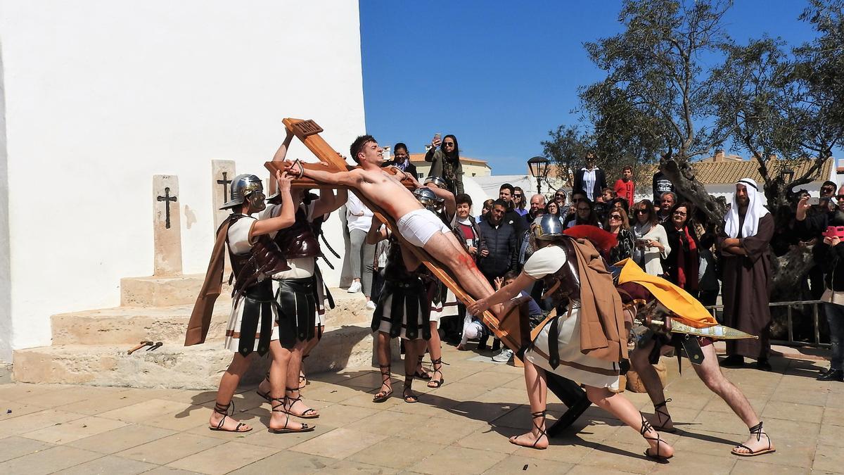 Via Crucis viviente de Formentera