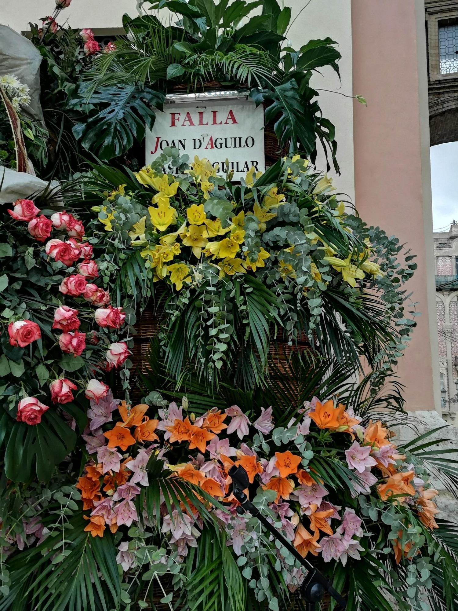 Revive las canastillas de la Ofrenda en las Fallas de Septiembre