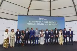 Estrella Galicia inaugura su nueva planta de producción en el polígono de Morás