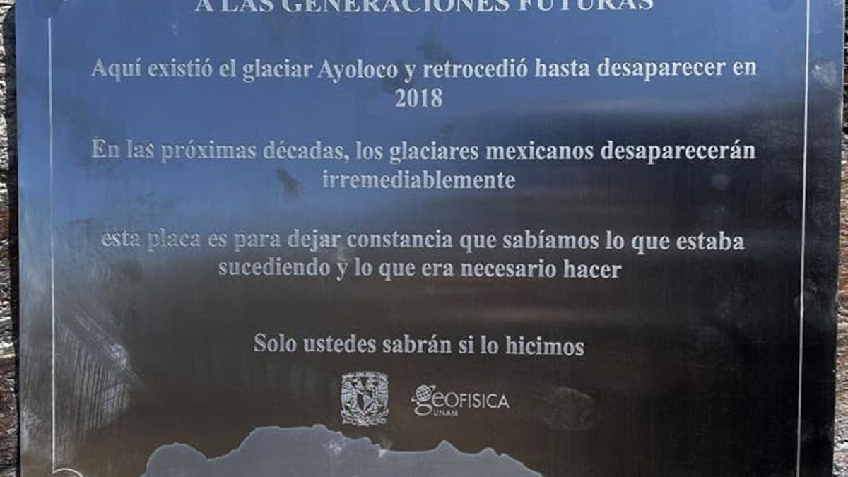 Declaran oficialmente ‘extinto’ el glaciar Ayoloco de México