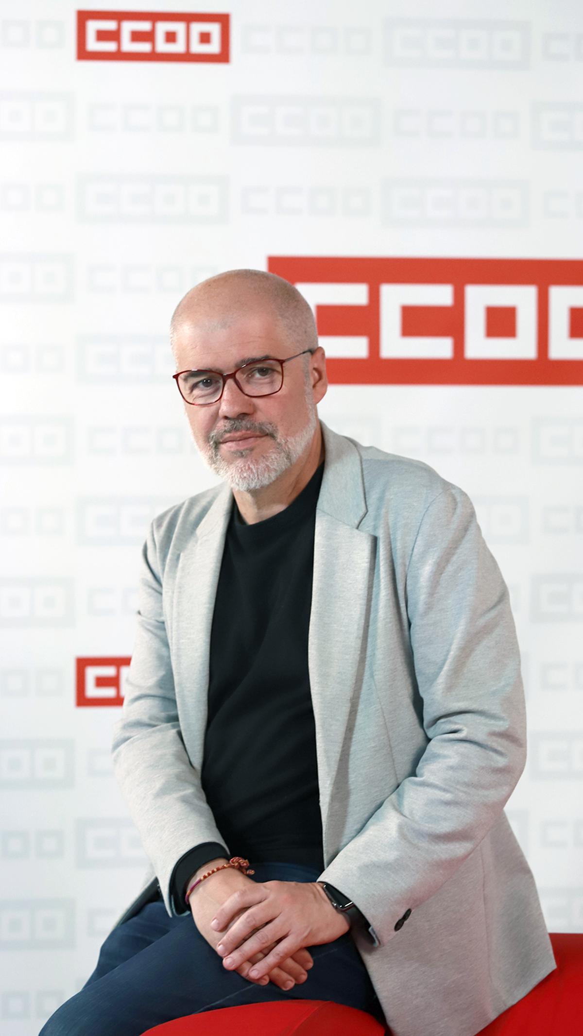 El secretario general de CC OO, Unai Sordo.