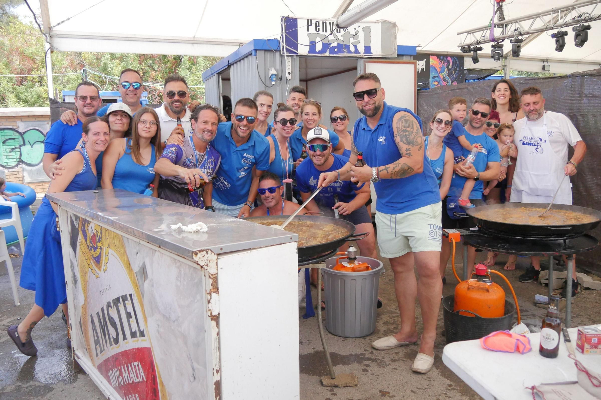 El indispensable concurso de paellas de les Penyes de la Vall, en imágenes