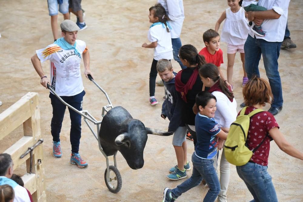 Imatges de la jornada de diumenge del corre de bou de Cardona 2017