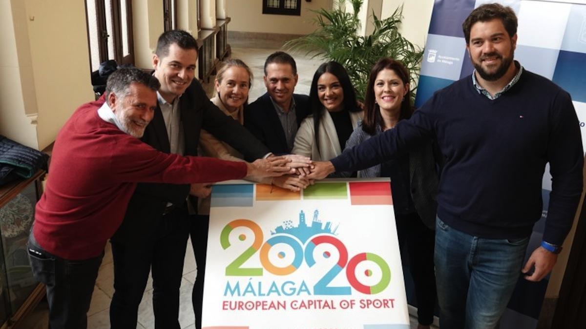 Málaga seguirá siendo Capital Europea del Deporte hasta junio de 2021.