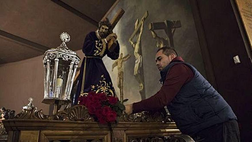 El Nazareno del Vía Crucis en el Museo de Semana Santa.