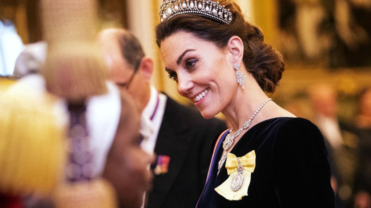 Kate Middleton con la que era la tiara favorita de Diana de Gales