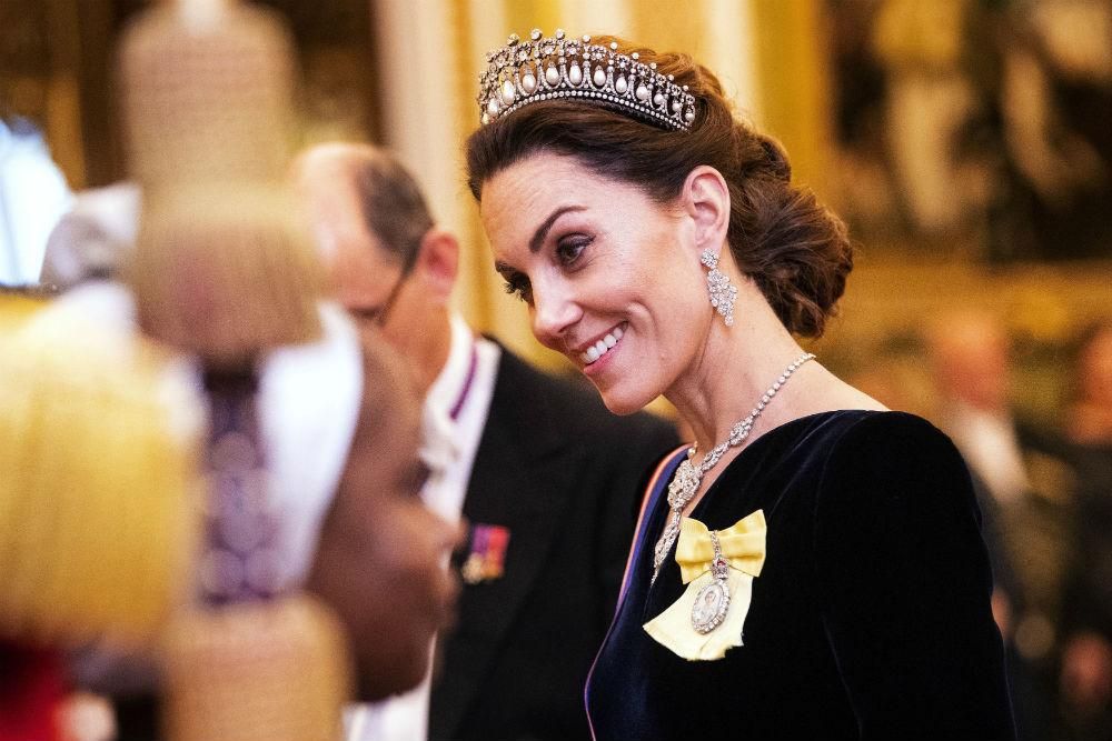 Kate Middleton con la que era la tiara favorita de Diana de Gales