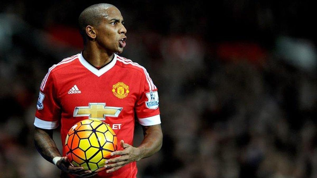 Ashley Young en el Manchester United