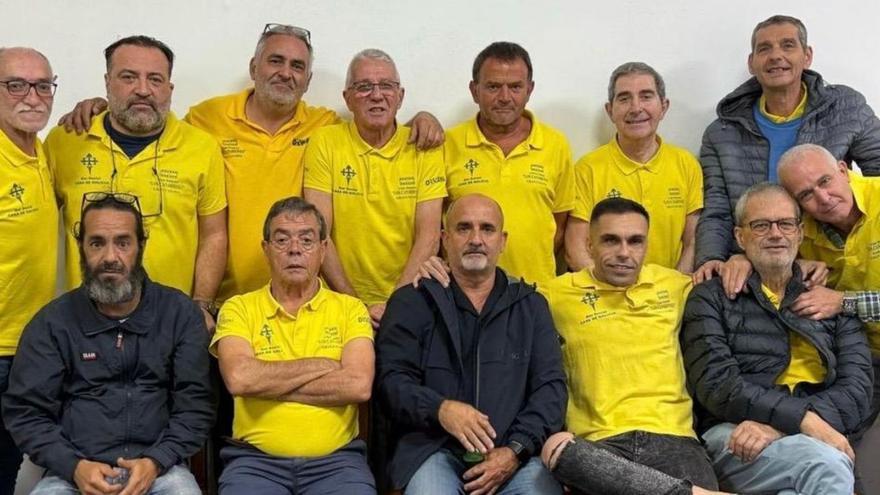 Formación de Los Canariones Andamios Padrón, campeón de la Primera Categoría de la Liga Insular. | LP / DLP