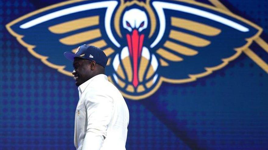 Draft de la NBA: Los Pelicans eligen a Zion Williamson como número uno