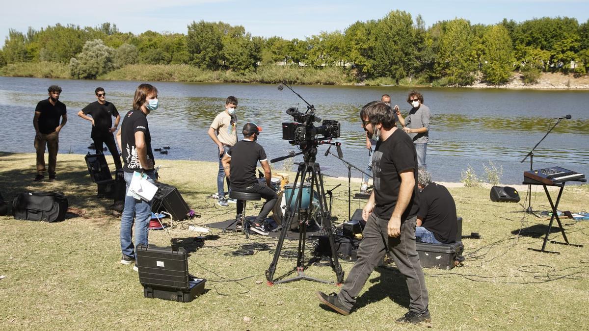 Rodaje del programa &quot;Un país para escucharlo&quot; con Ariel Rot en Zamora.