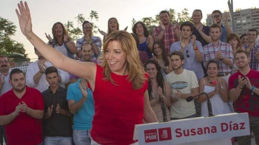 Susana Díaz, única aspirante a las primarias del PSOE andaluz