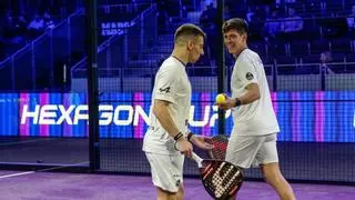 Paquito y Juan Martín salen vencedores en el partido de la jornada