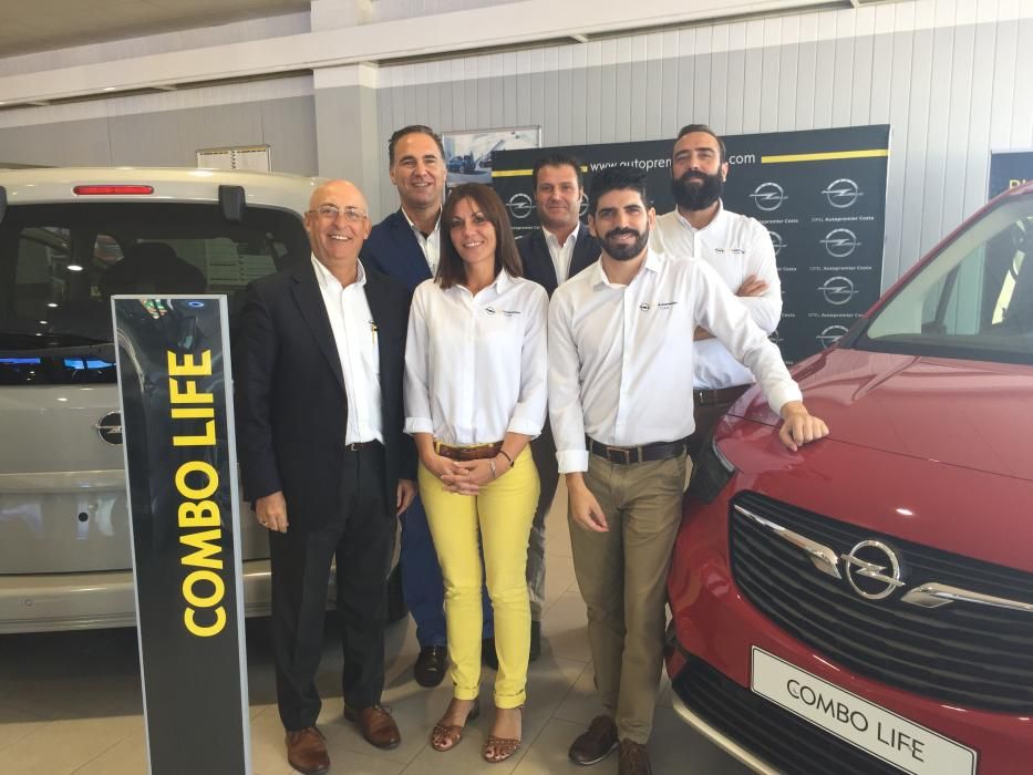 Presentación del nuevo Opel Combo Life.