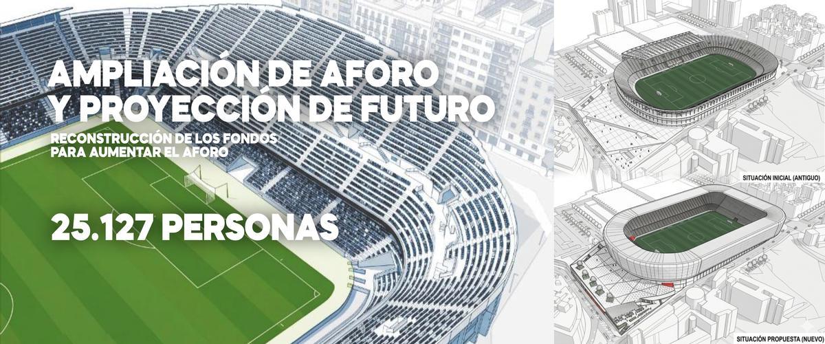 Así será el nuevo estadio Heliodoro Rodríguez López Así será el nuevo estadio Heliodoro Rodríguez López