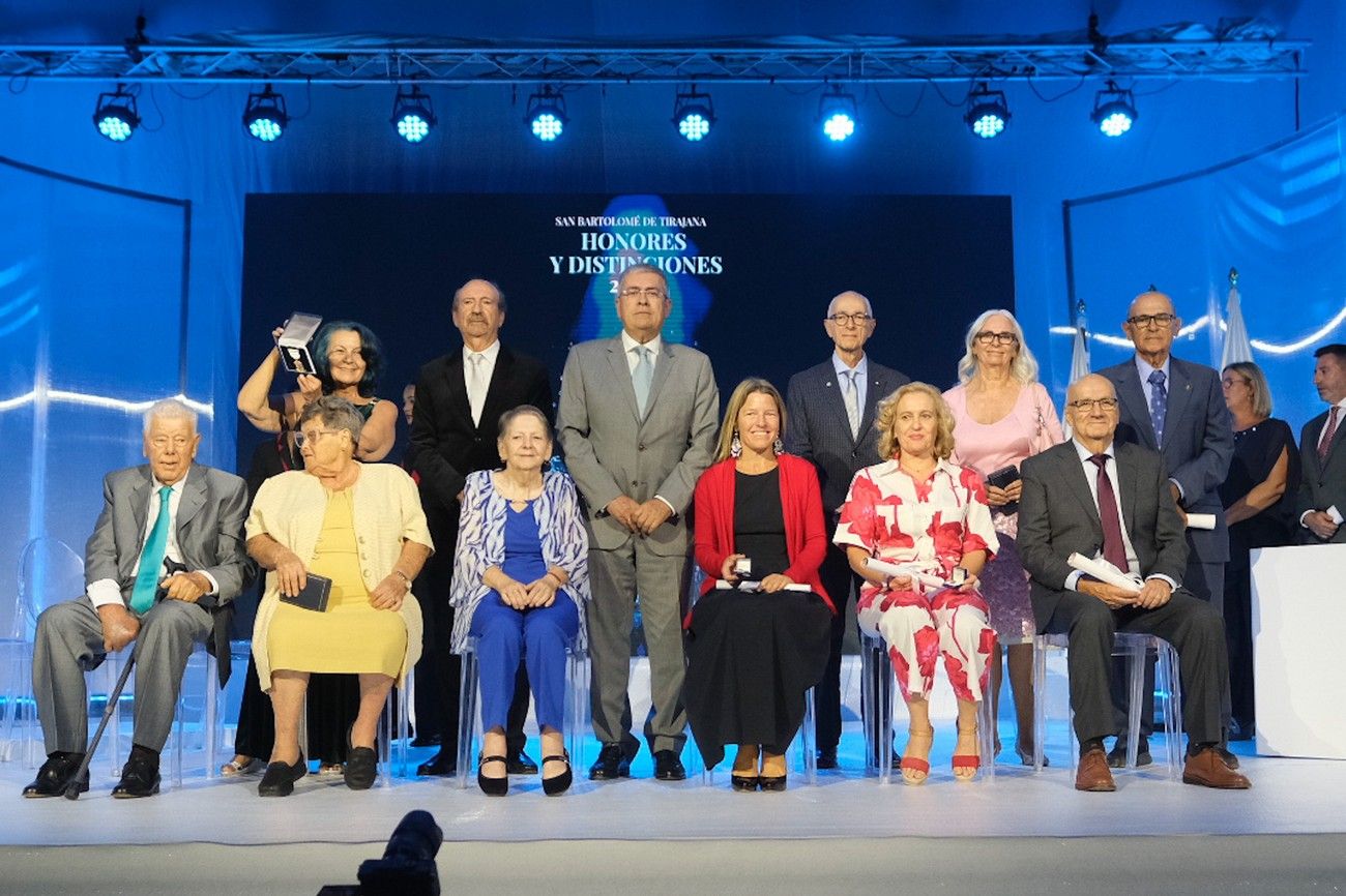 Gala de Honores y Distinciones de San Bartolomé de Tirajana
