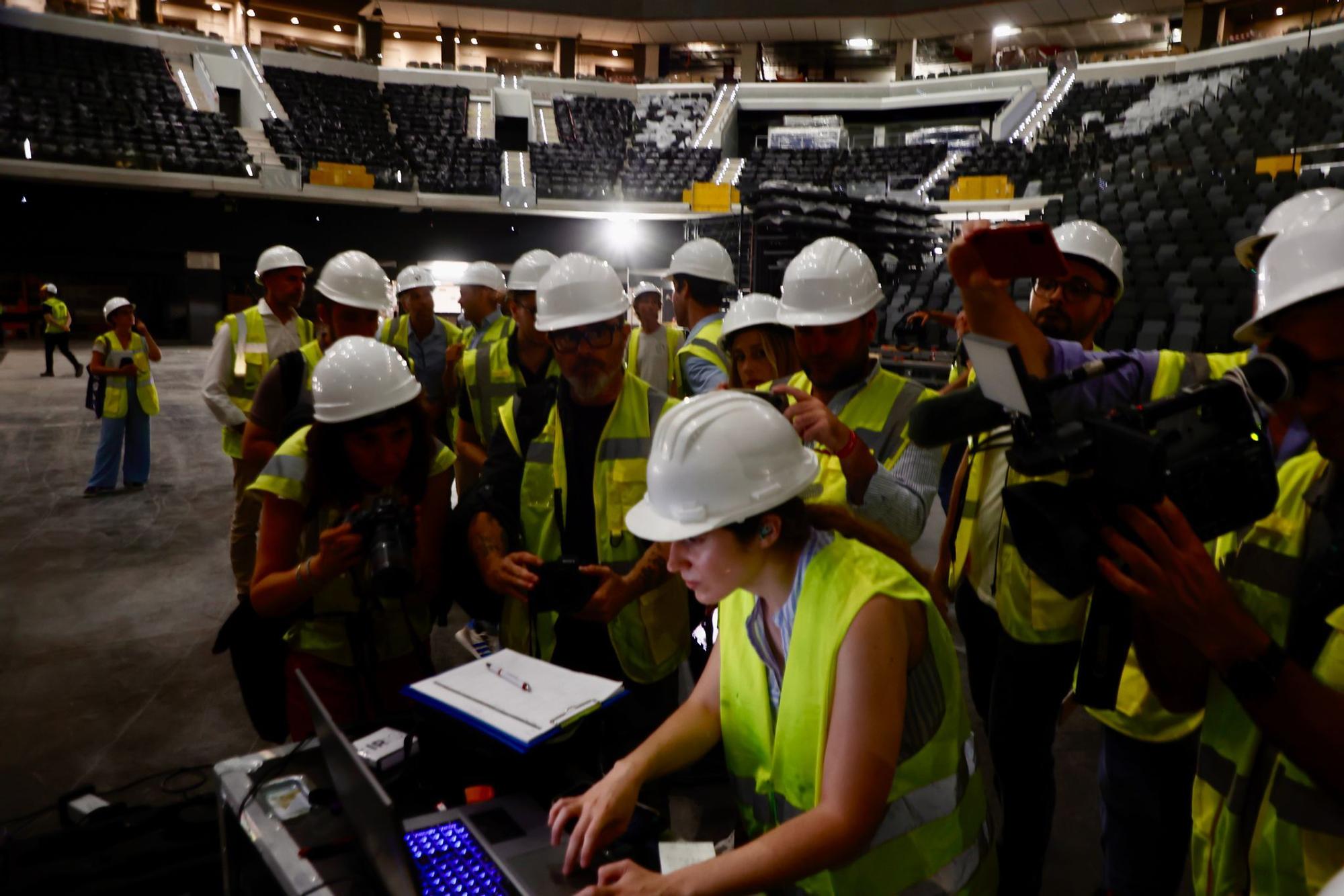 Cada vez más cerca: Primeras pruebas de sonido en el Roig Arena