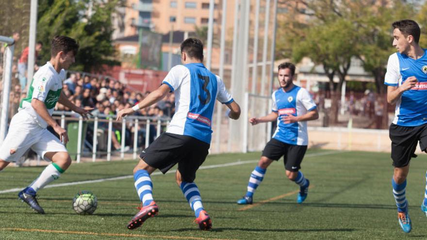 Imagen de archivo de un partido entre el Elche y el Hércules Juvenil