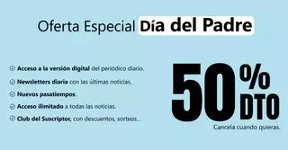 ¡Promoción especial por el Día del Padre! Disfruta de la edición impresa digital de Diario CÓRDOBA a mitad de precio