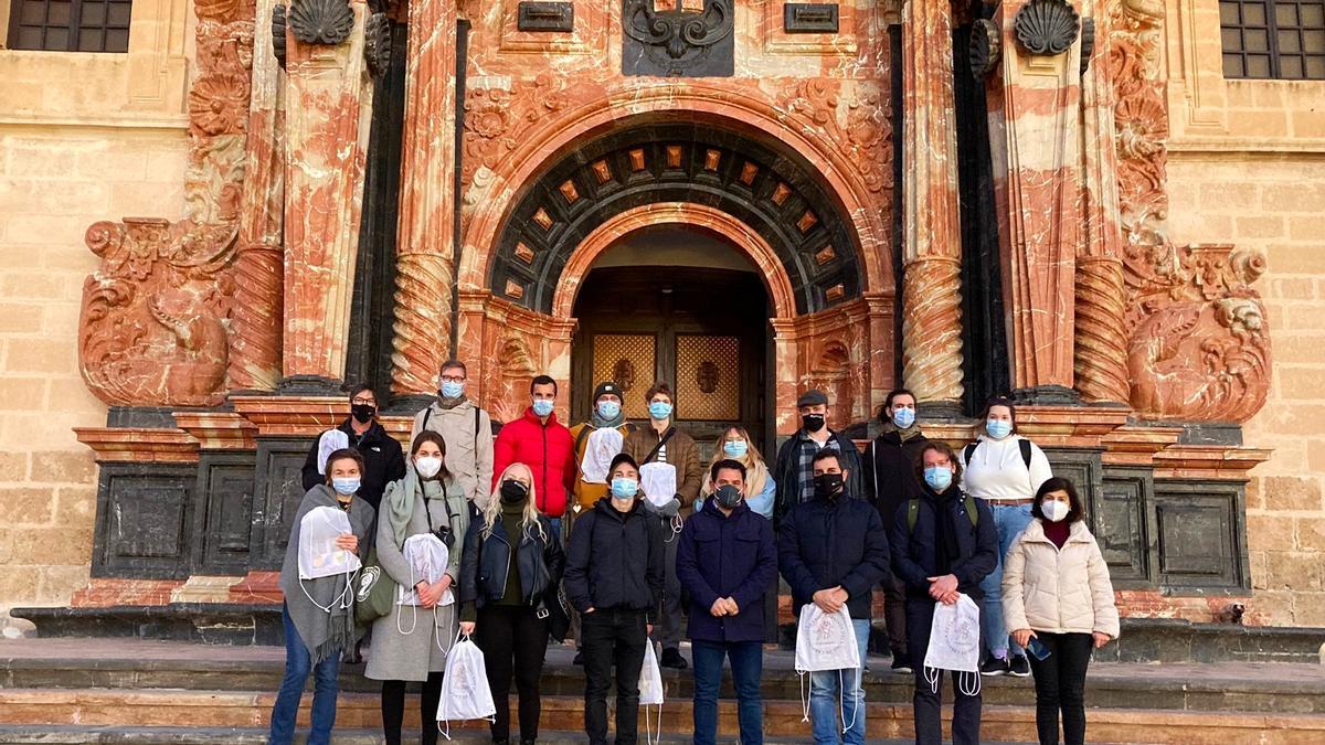 Visita a Caravaca de alumnos del Proyecto Erasmus del Conservatorio