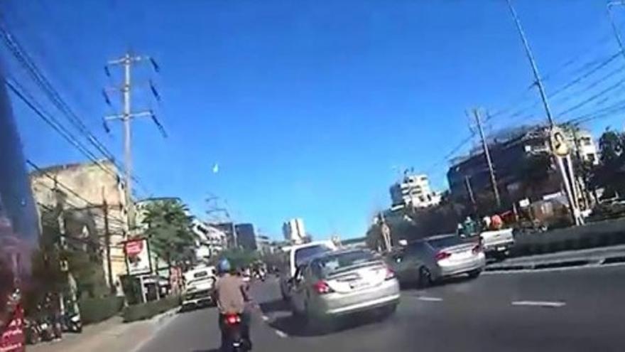 Un gran meteorito cae en Tailandia