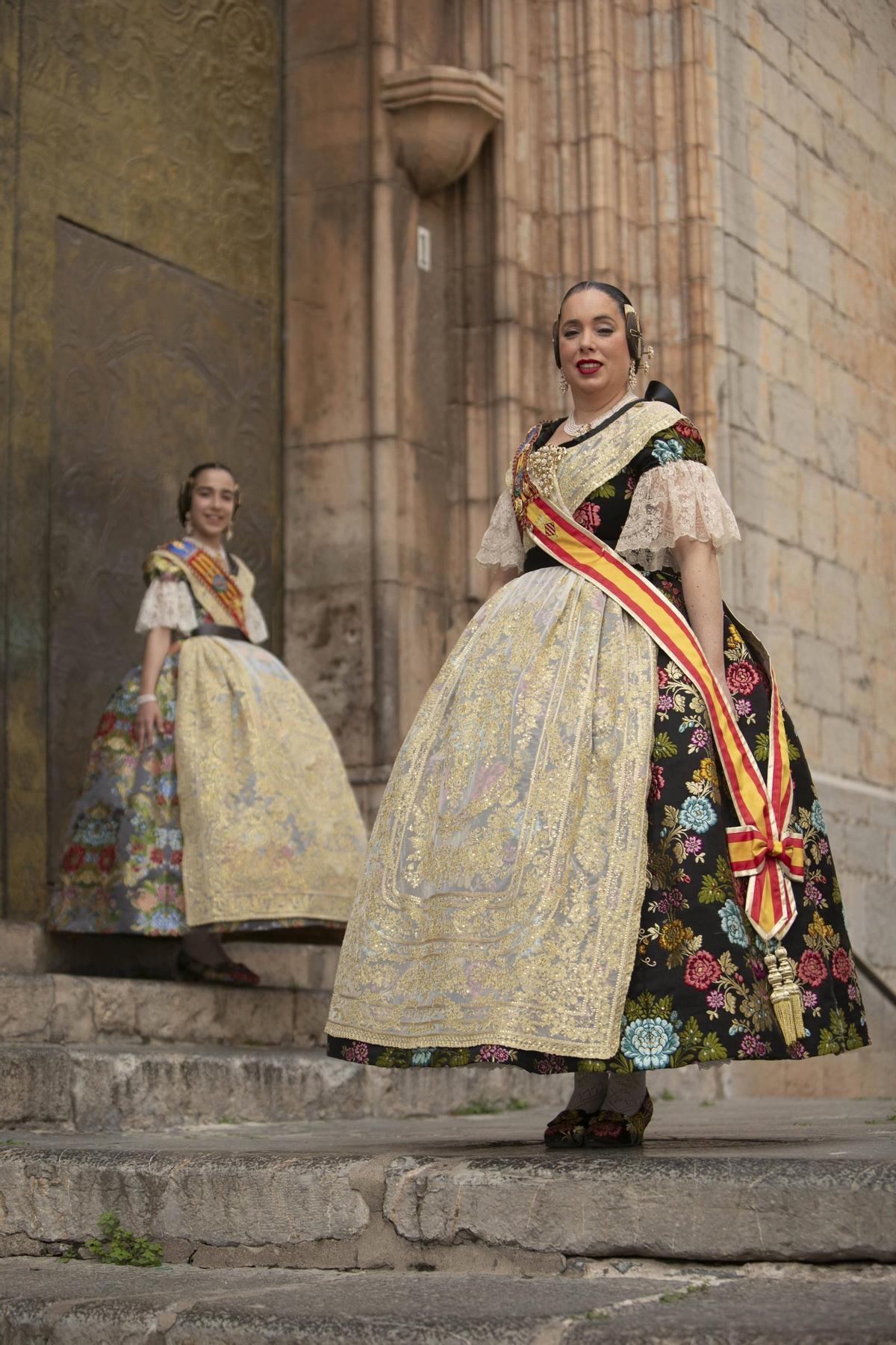 Falleras Mayor del Camp de Morvedre.