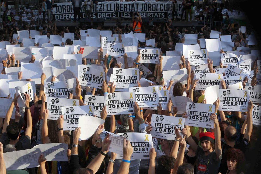 Manifestació a Barcelona