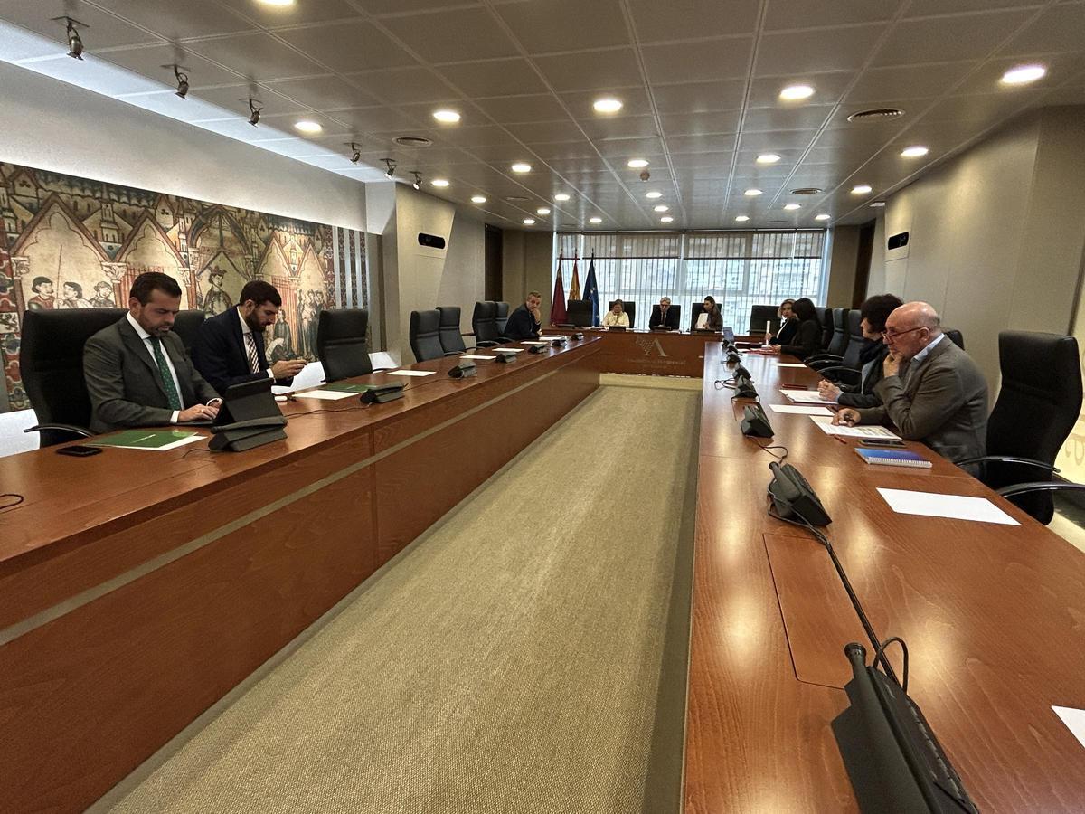 Reunión de la Junta de Portavoces de este jueves 5 de febrero.