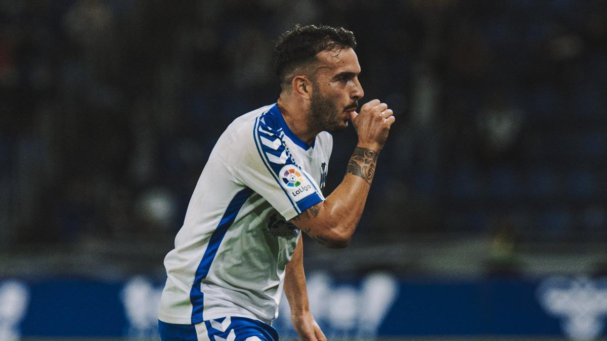 Elady Zorrilla, celebrando un gol.