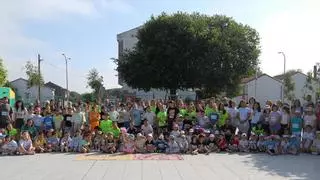 A Bandeira corre unida contra la leucemia infantil