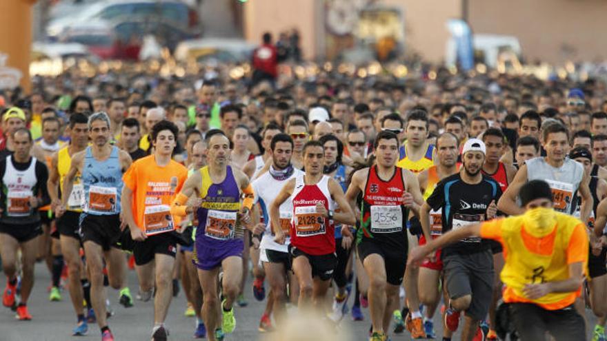 Salida de una carrera del Circuito Divina Pastora Valencia