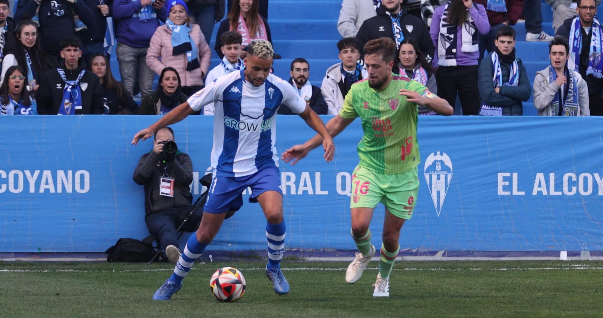 Las imágenes del Alcoyano - Málaga