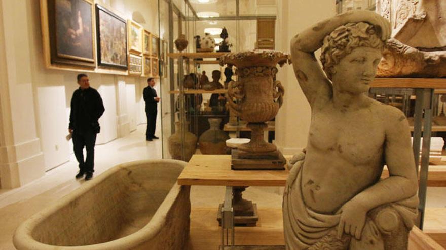 El Museo de Málaga abrió sus puertas este martes.