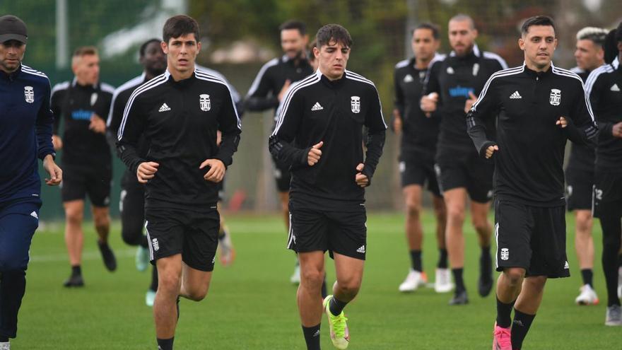 Los jugadores del FC Cartagena, en el entrenamiento de ayer. | FC CARTAGENA