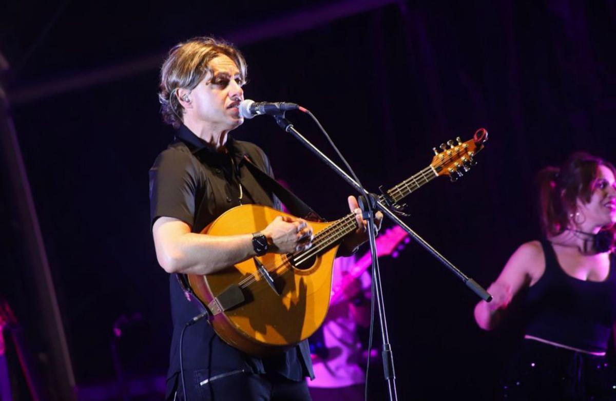 Roi Casal, en su concierto del viernes.