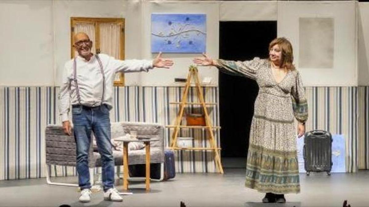 Un momento de la obra de Fénix Teatro.