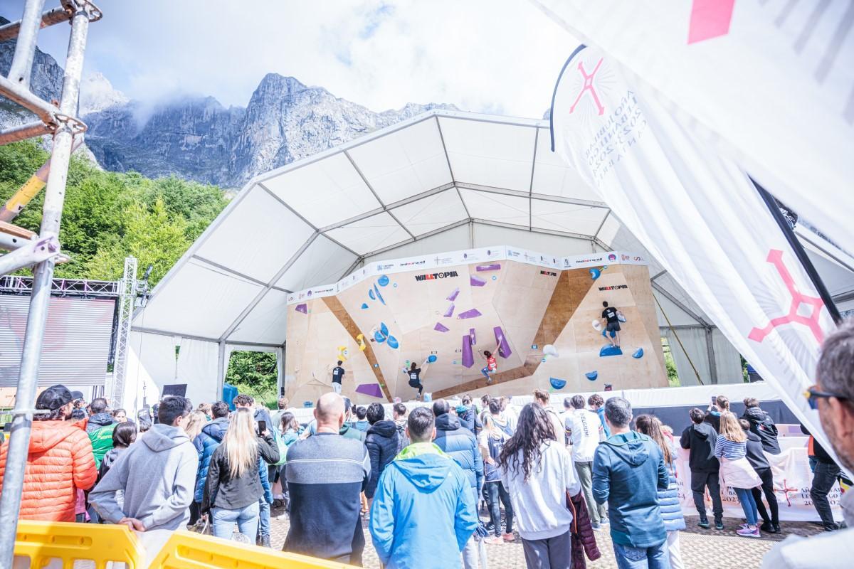 El mur boulder d'Arroyomolinos serà molt similar a aquest de la Copa d'Europa de 2023.