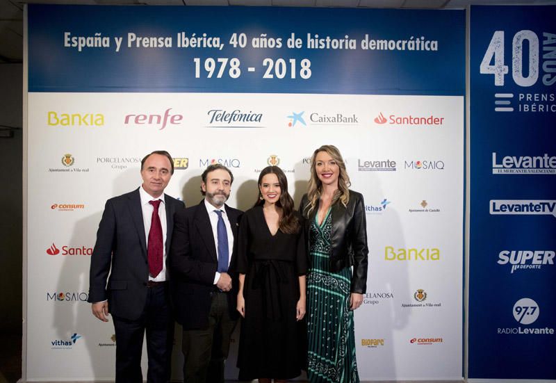 Photocall de la gala del 40 aniversario de Prensa Ibérica en Levante-EMV