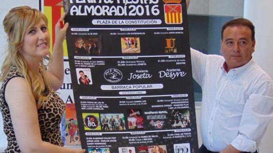 Almoradí inicia sus fiestas el viernes con la coronación de reinas y el pregón