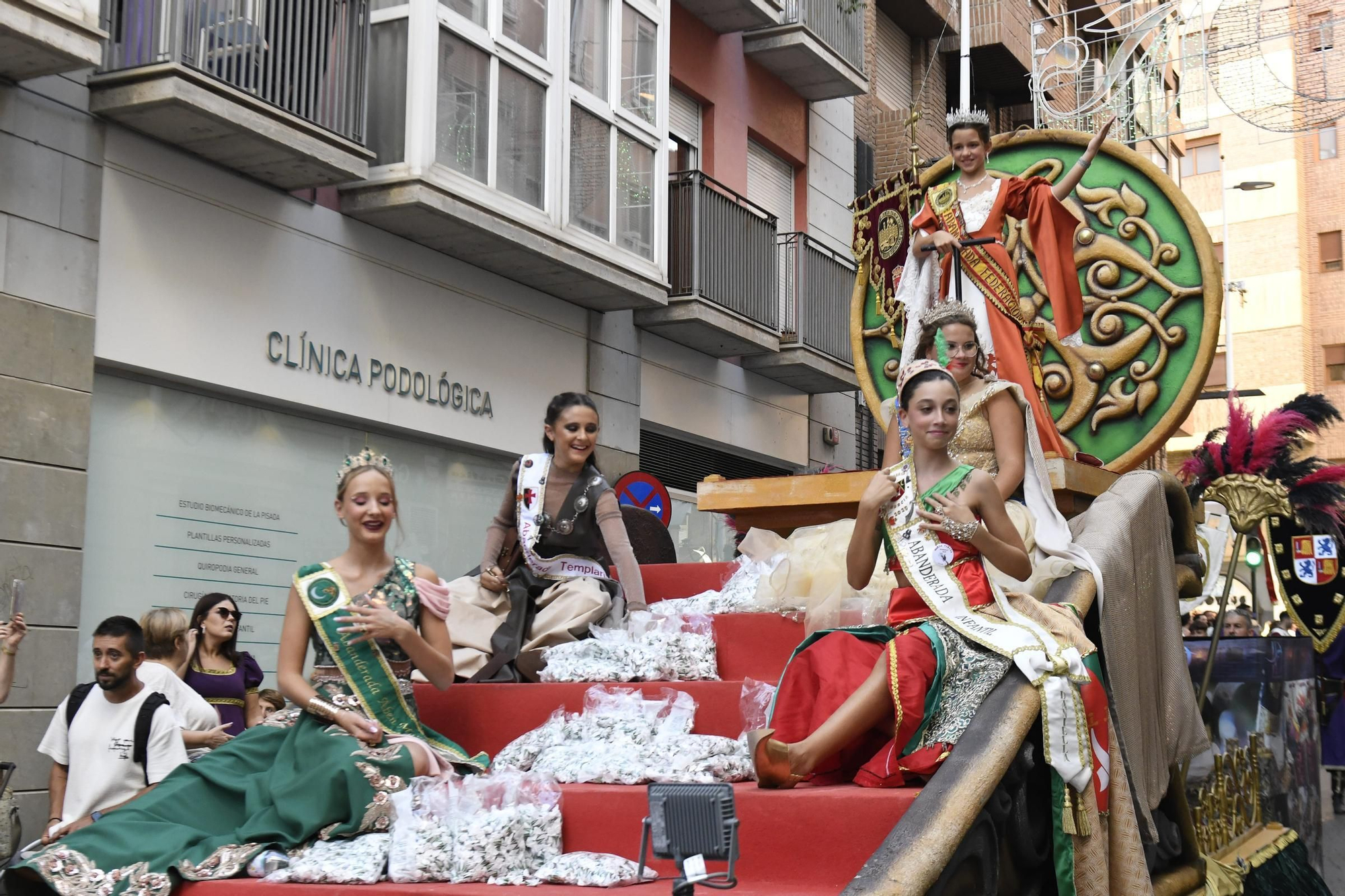 Fesfile infantil de las Fiestas de Moros y Cristianos de Murcia