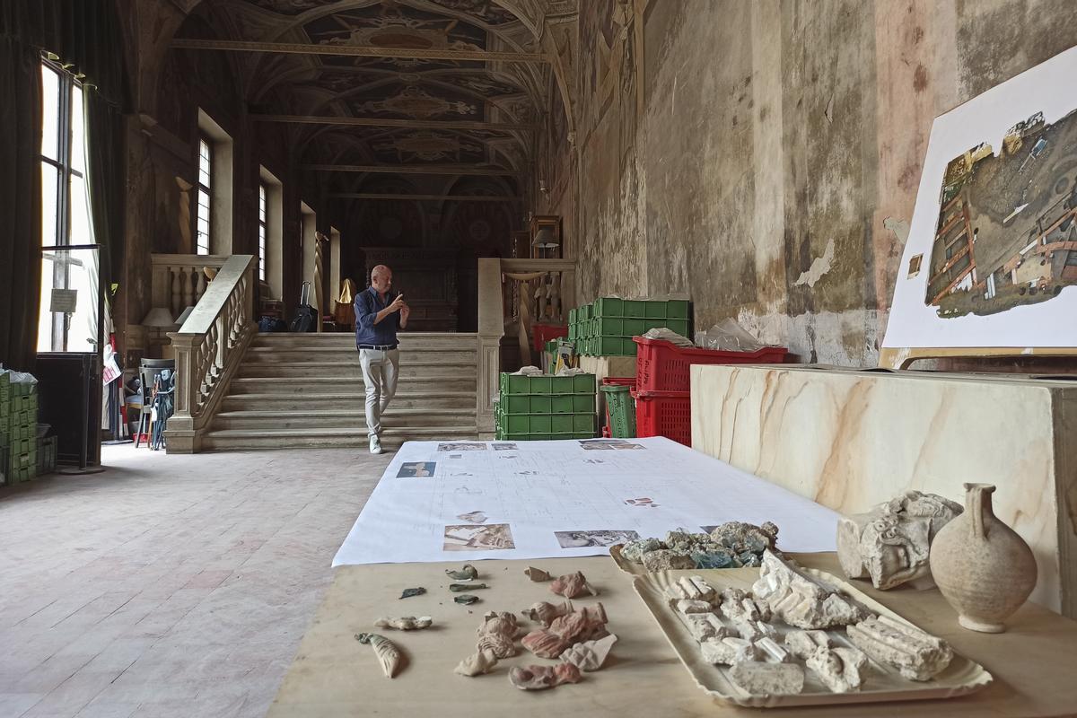 El Teatro de Nerón sale a la luz tras siglos enterrado a las puertas del Vaticano