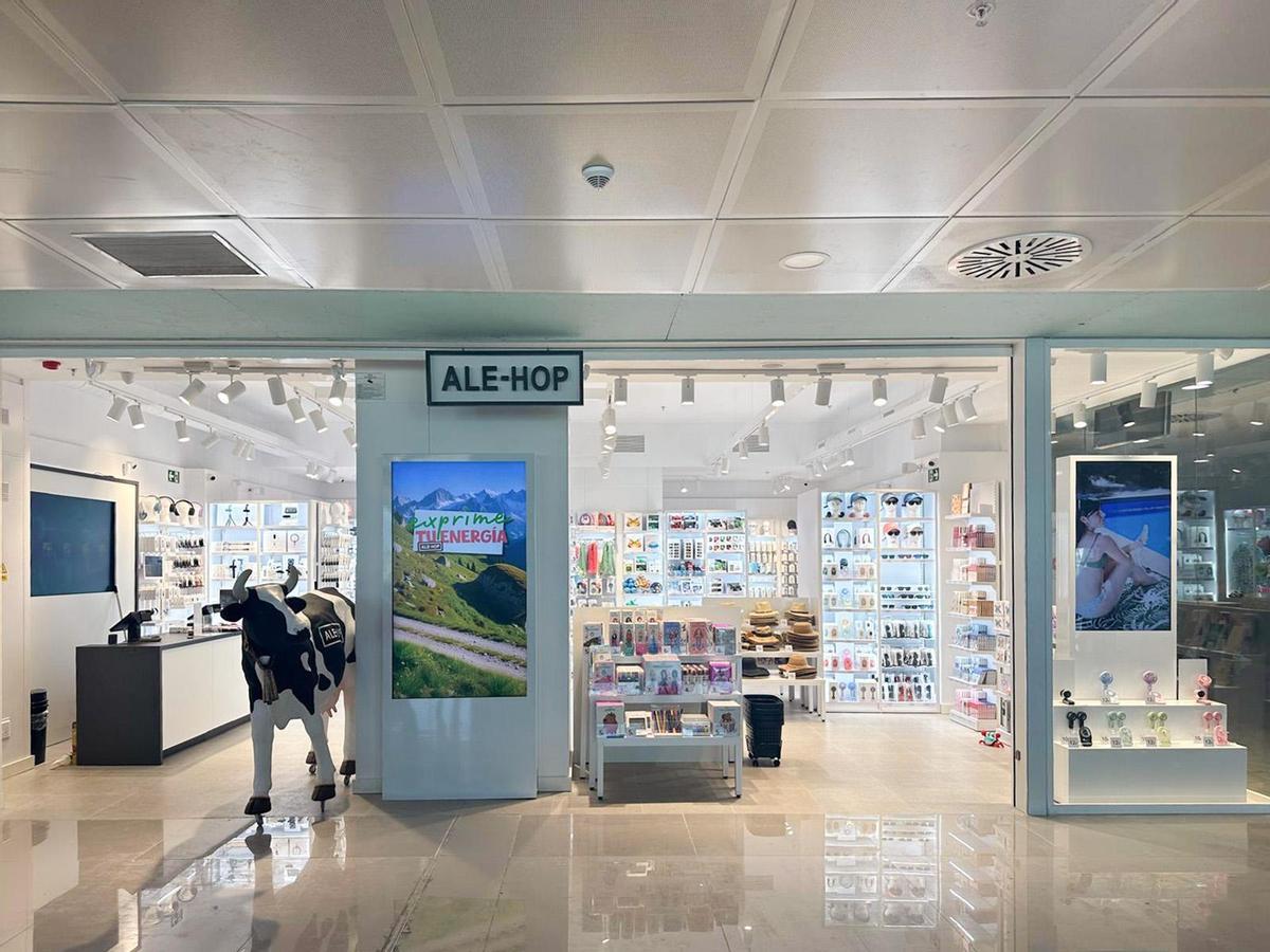 Tienda ALE-HOP en el aeropuerto de Palma