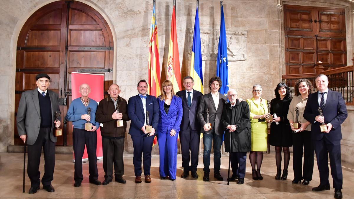 El President de la Generalitat entrega els Premis Euterpe 2022  de la FSMCV