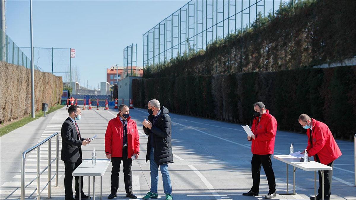 La Ciutat Esportiva Joan Gamper reabrió sus puertas este sábado