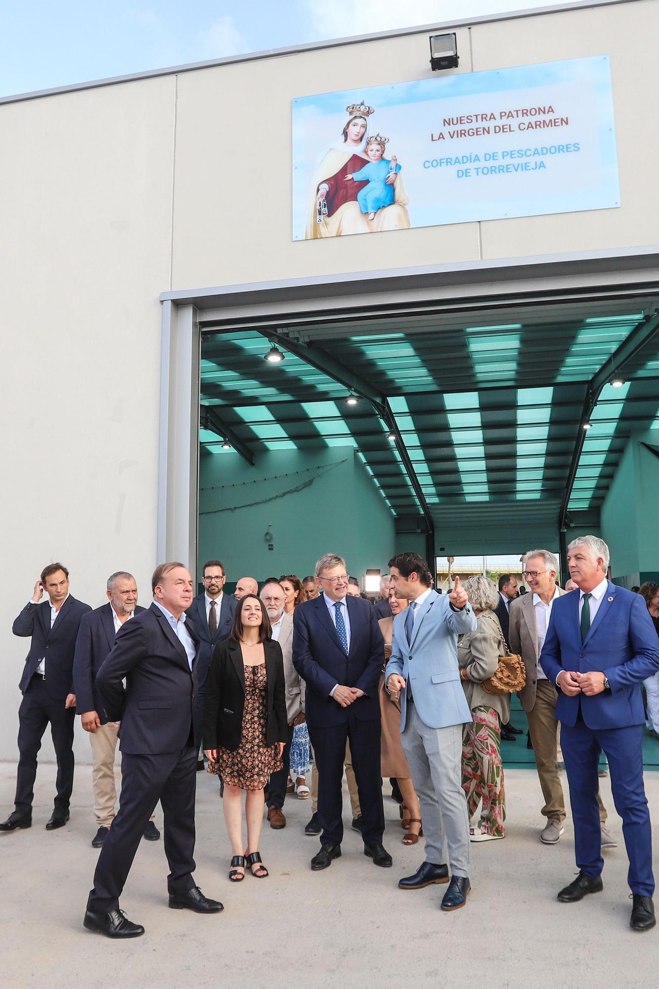 Inauguración nueva lonja de Torrevieja